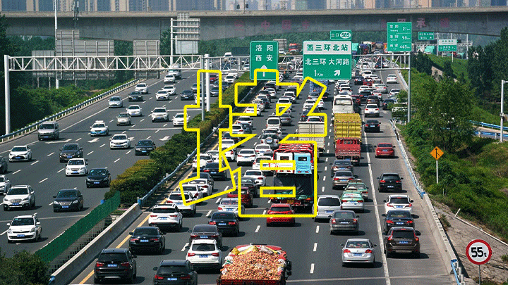 高速堵車.gif